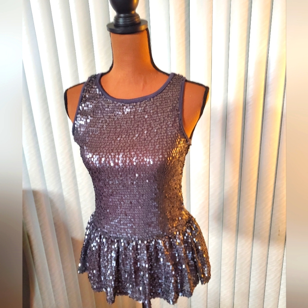 Stylish and festive sequin top